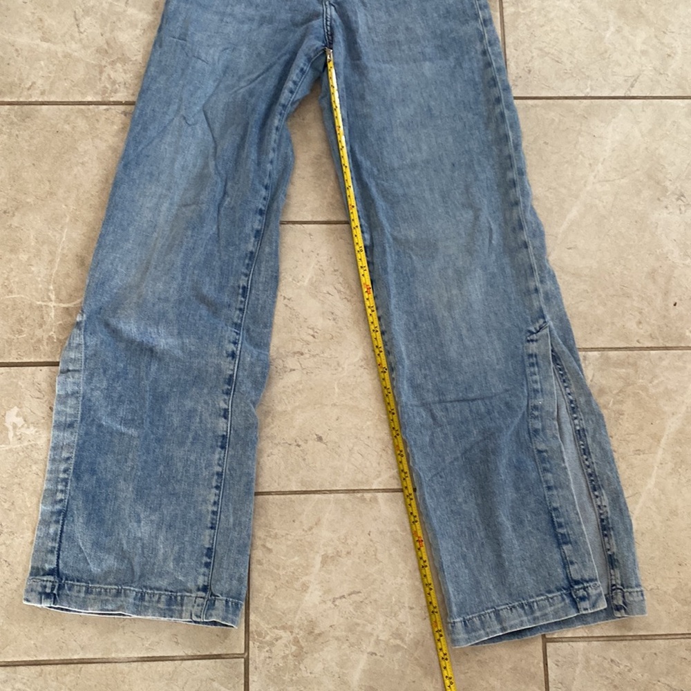 Banana Republic High-Rise Wide Leg Cotton Jeans - Picture 7 of 9